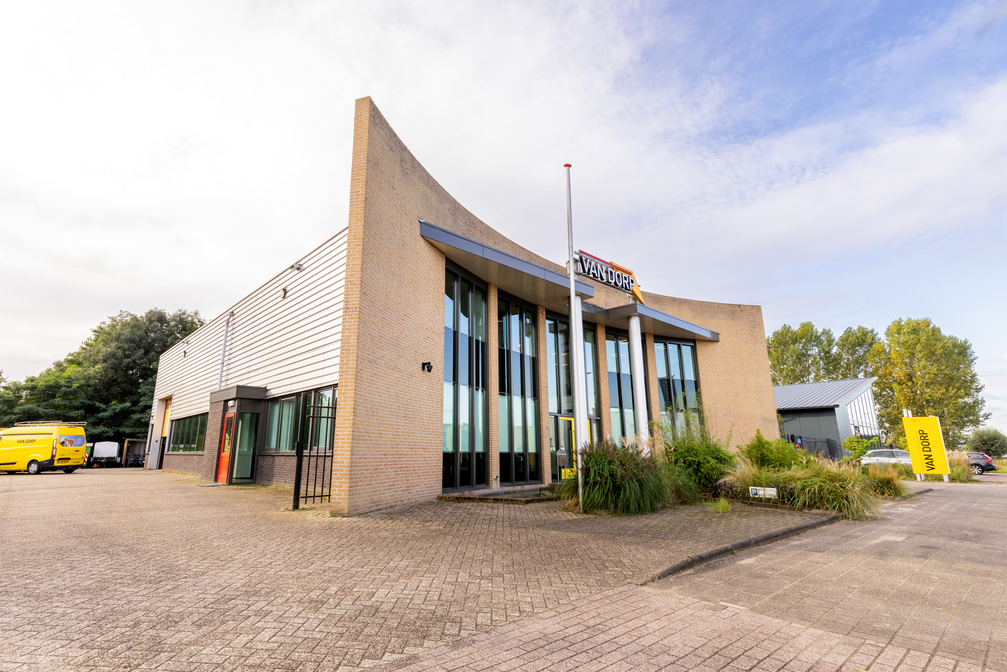 Het pand van de vestiging Breda