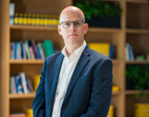 Vestigingsleider Gert Jan Mooi van de vestiging Hengelo