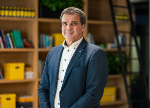 Adjunct-directeur Piet Kortweg van de vestiging Rotterdam.