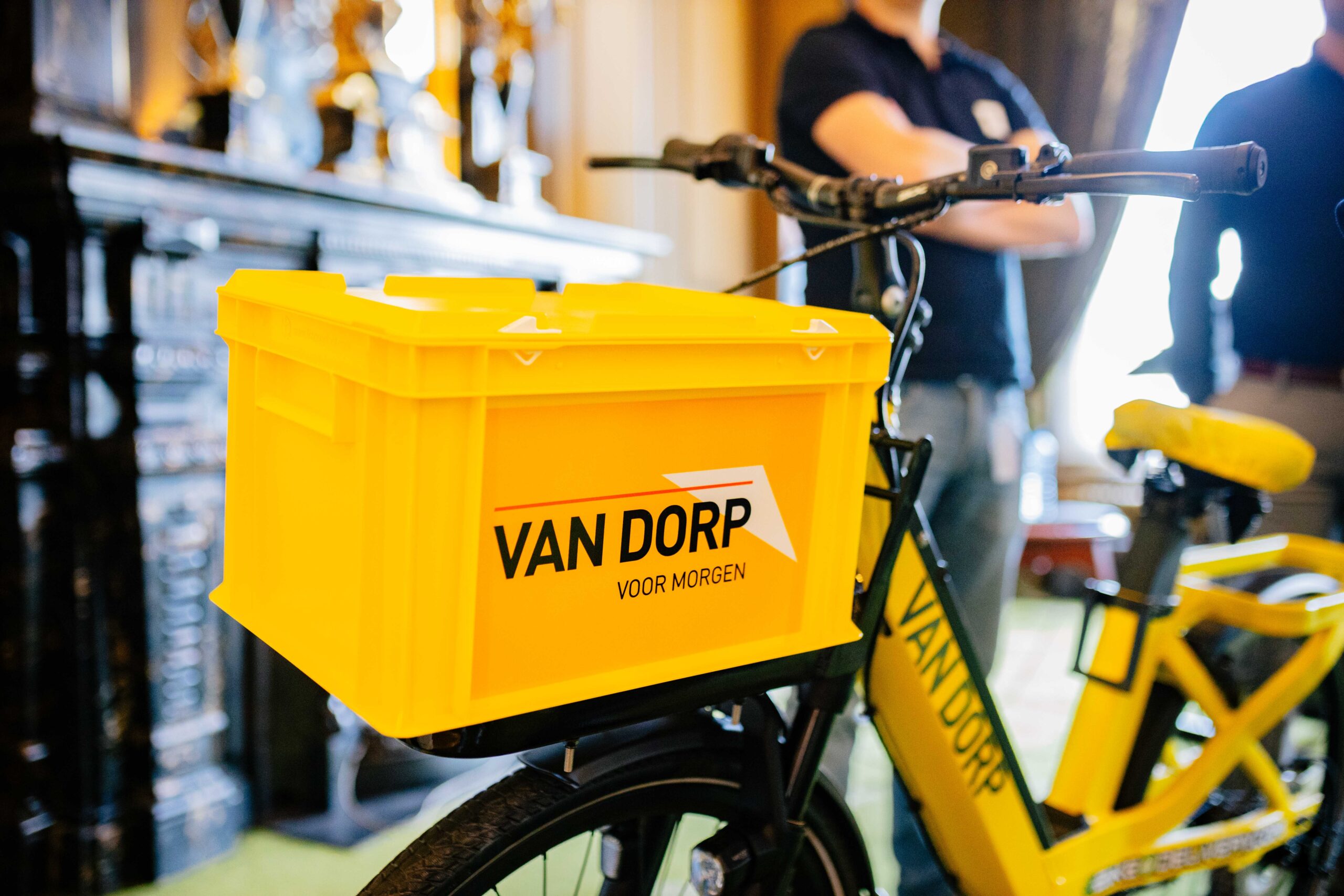 City Solutions-fiets bij de opening van onze CISO-locatie in Den Haag.