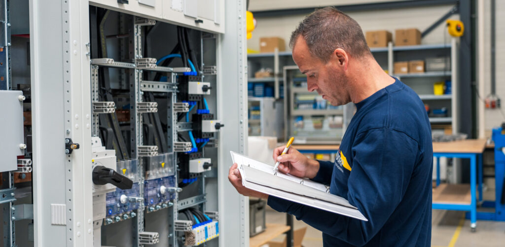 Inspectie-achtige foto